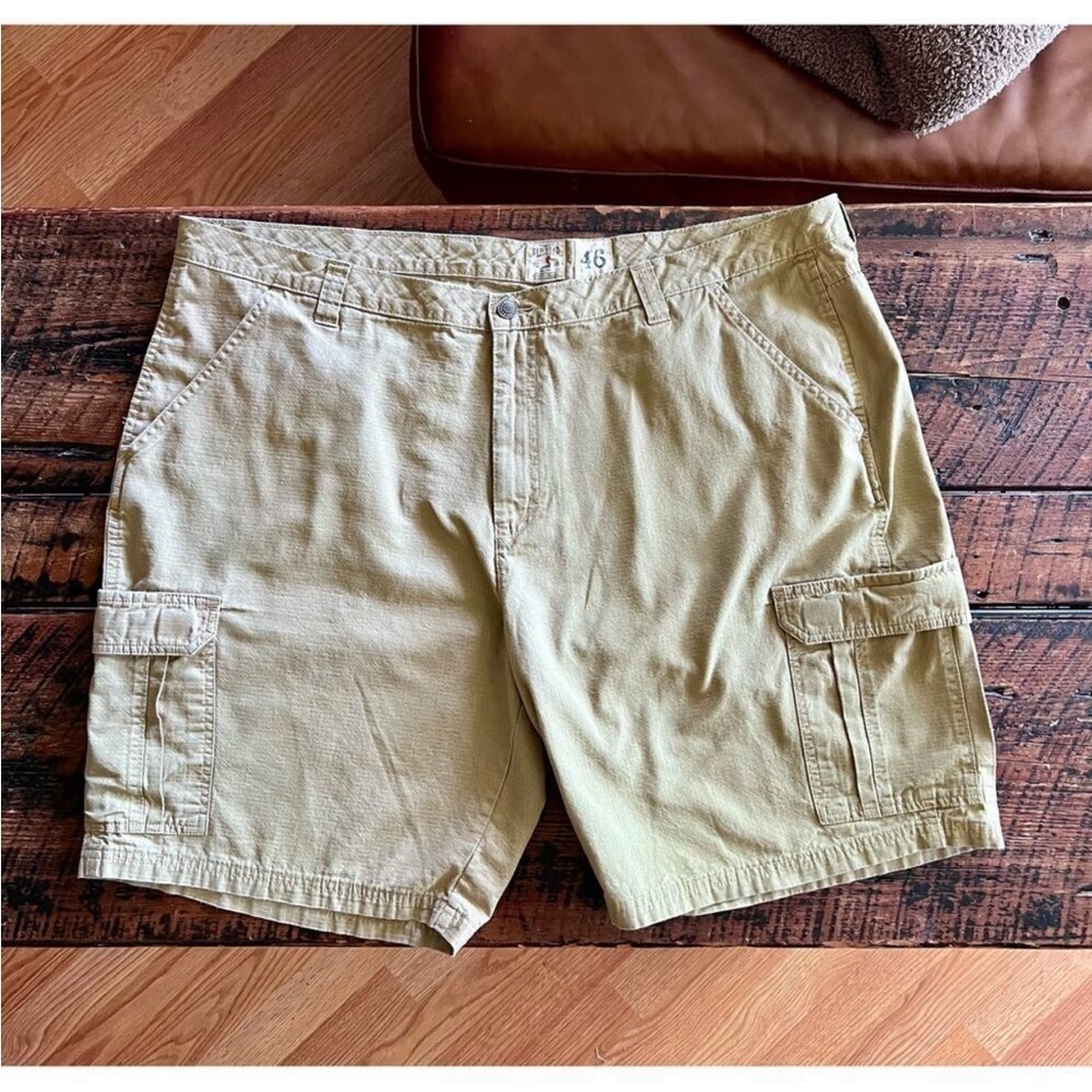 Men’s redhead tan khaki ripstop shorts size 46